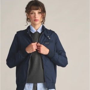 Dark Blue Member’s Only Jacket Vintage Style